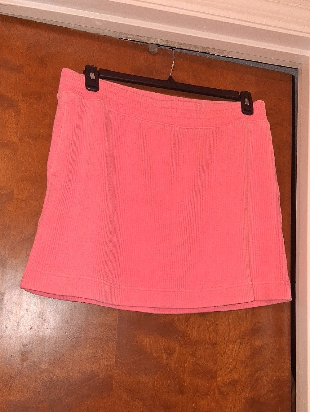 aerie Pink Corduroy Look Mini Skirt
